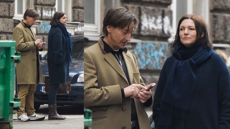 Ilona Felicjańska i Paul Montana na mieście 