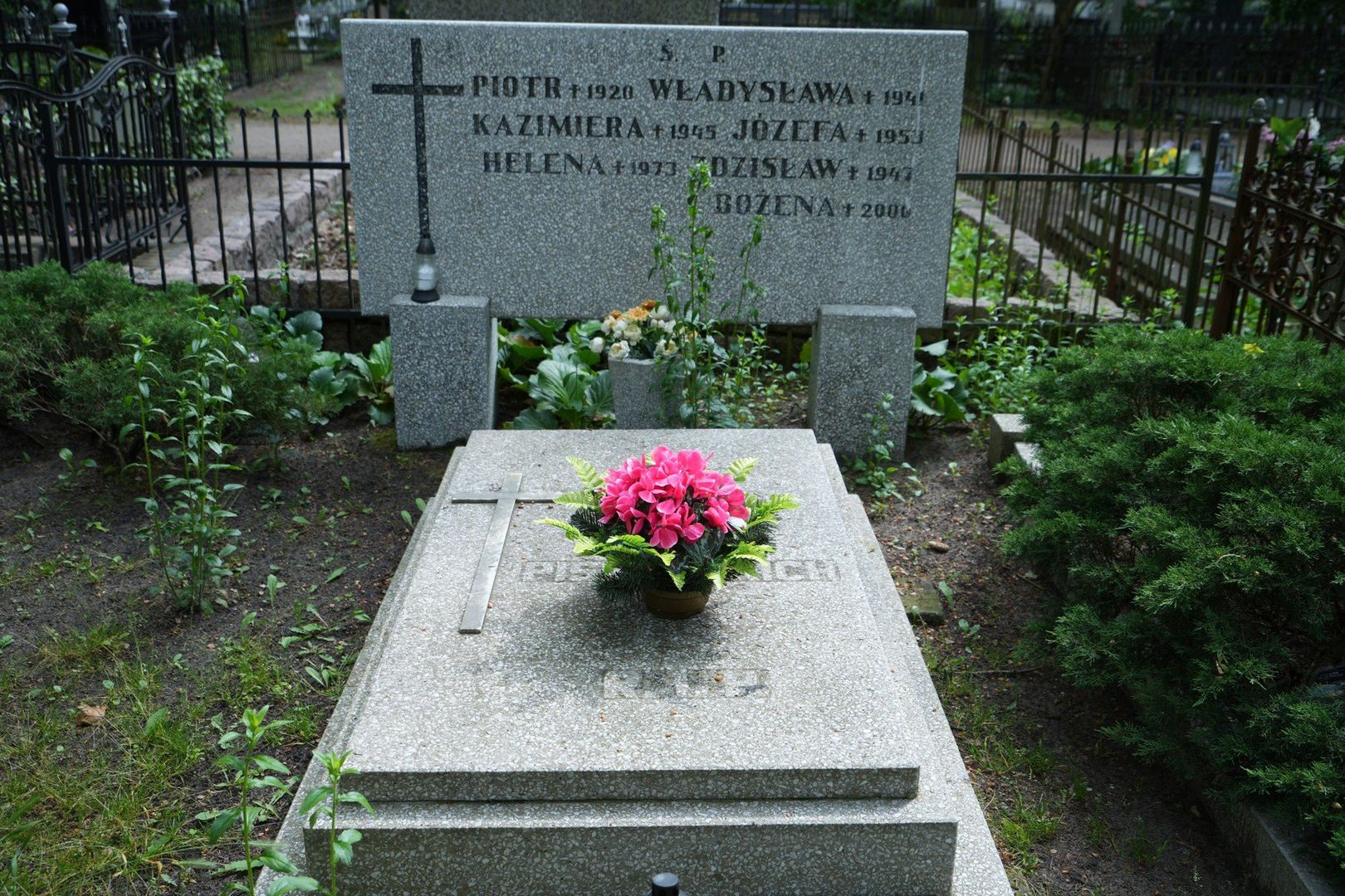 Grób Heleny Piskorskiej na cmentarzu św. Jerzego w Toruniu