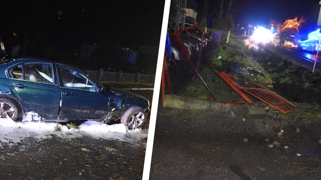 Kierowca bmw się doigrał. W chwilę uszkodził 12 aut