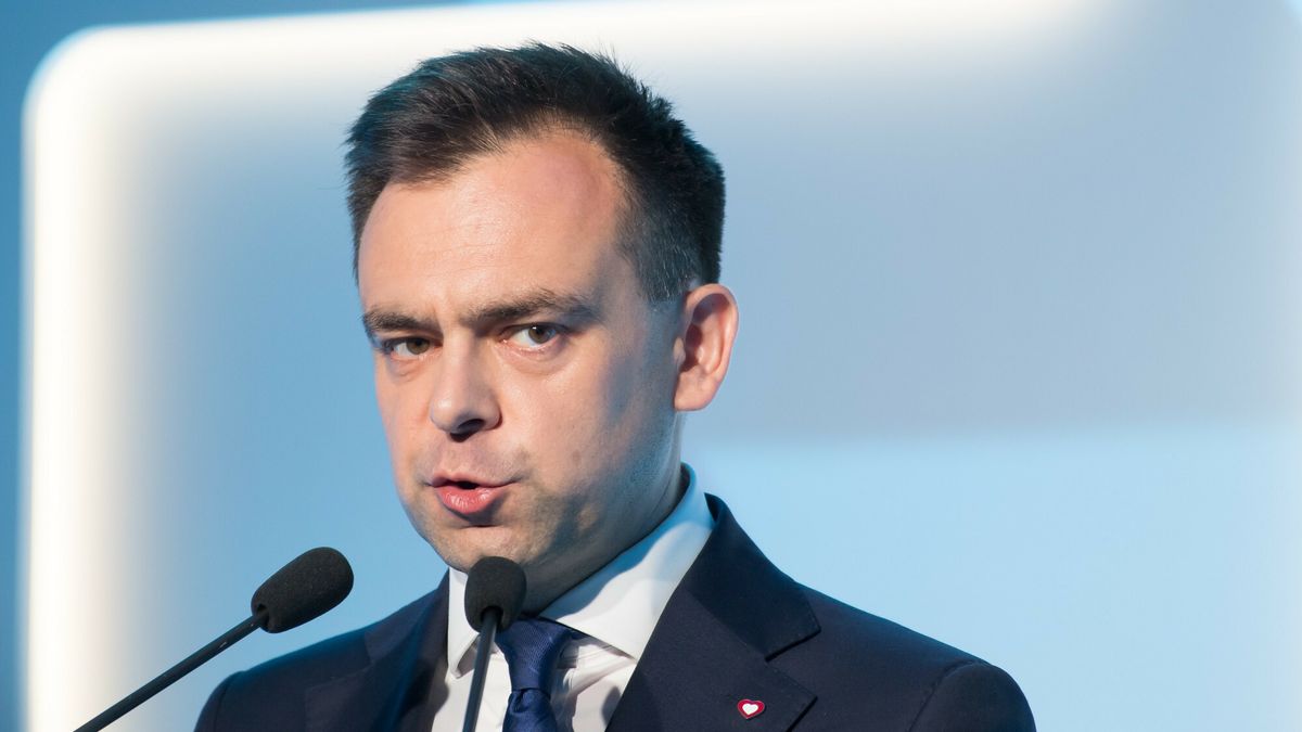 Minister finansów Andrzej Domański