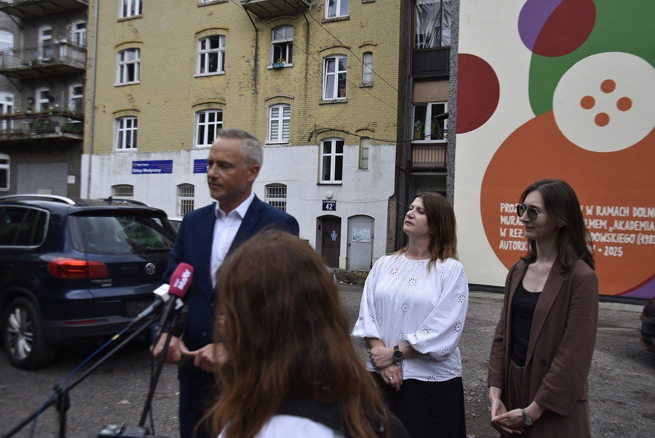 Pierwszy mural na Dolnośląskim Szlaku Filmowym gotowy. Powstał w Wałbrzychu