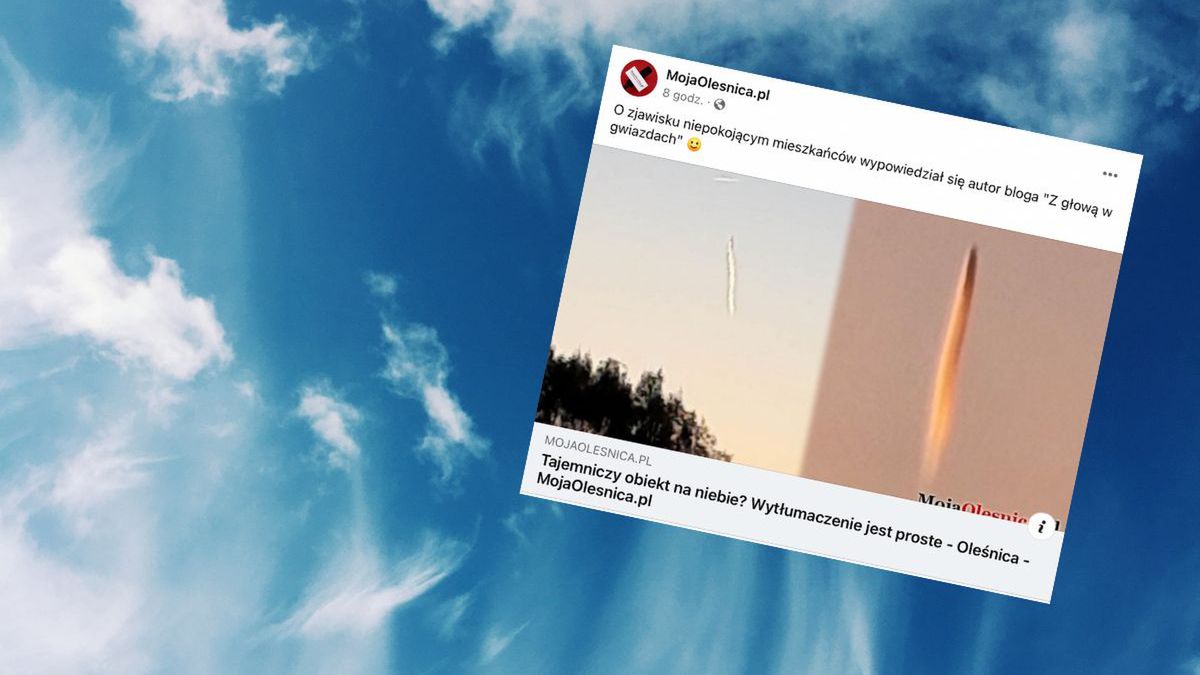 Tajemniczy obiekt na niebie