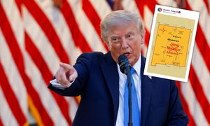 Trump znowu zmienia mapę. Tajemniczy wpis prezydenta USA