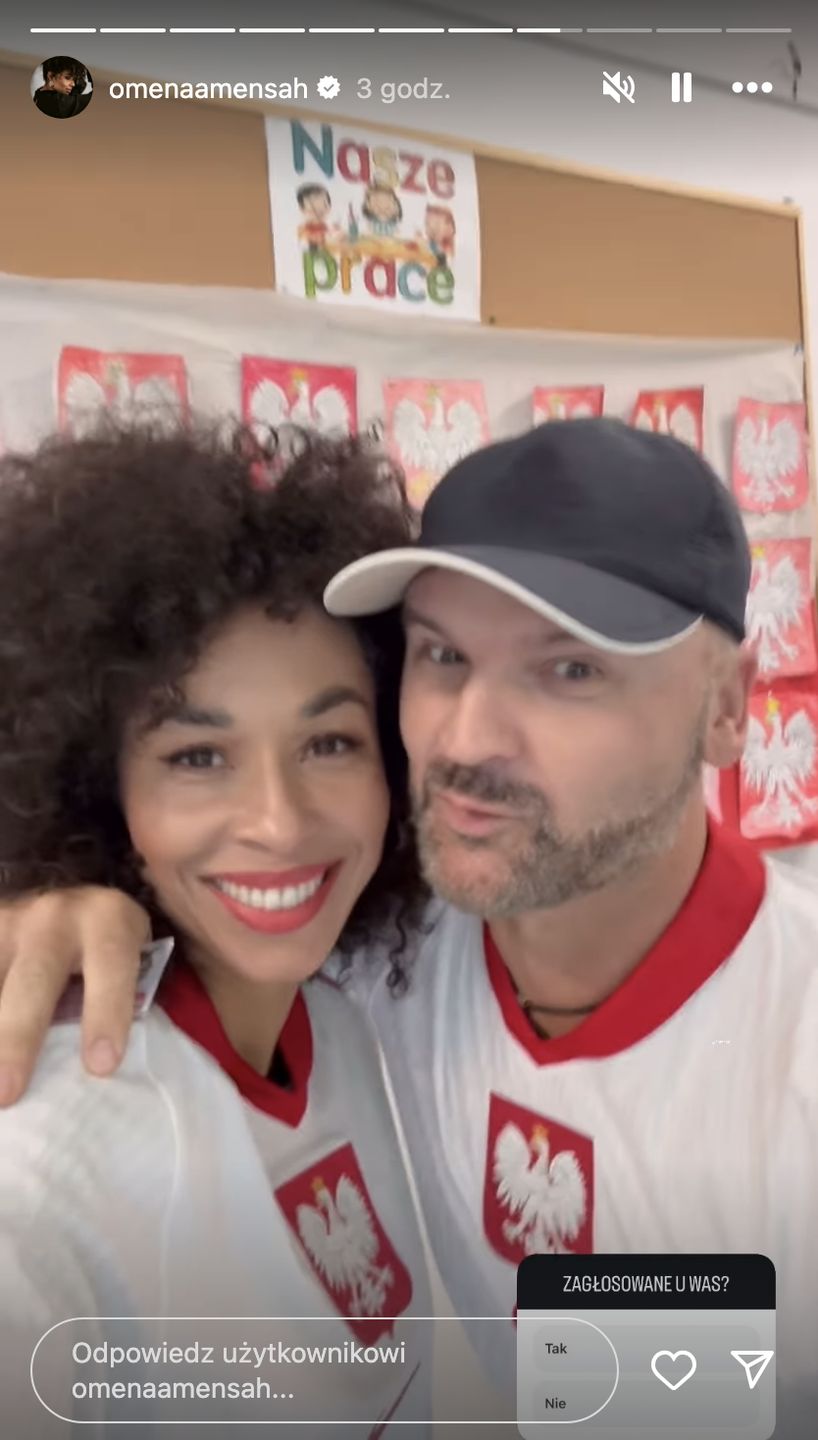 Omenaa Mensah i Rafał Brzoska