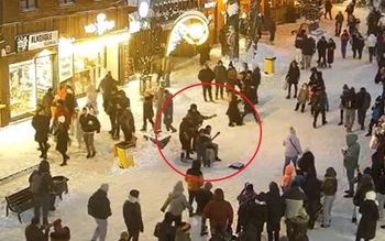 Pojawili się na Krupówkach. Uchwyciła ich kamera