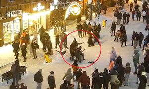 Pojawili się na Krupówkach. Uchwyciła ich kamera