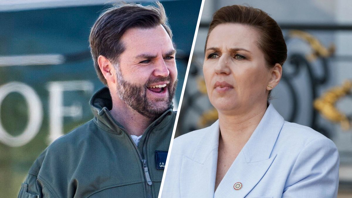 JD Vance, Mette Frederiksen