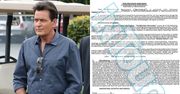 Do sieci trafił... SEKS-KONTRAKT, który Charlie Sheen kazał podpisywać kochankom!