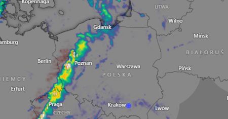 Dynamiczny początek tygodnia. Przez kraj przetoczy się system frontów