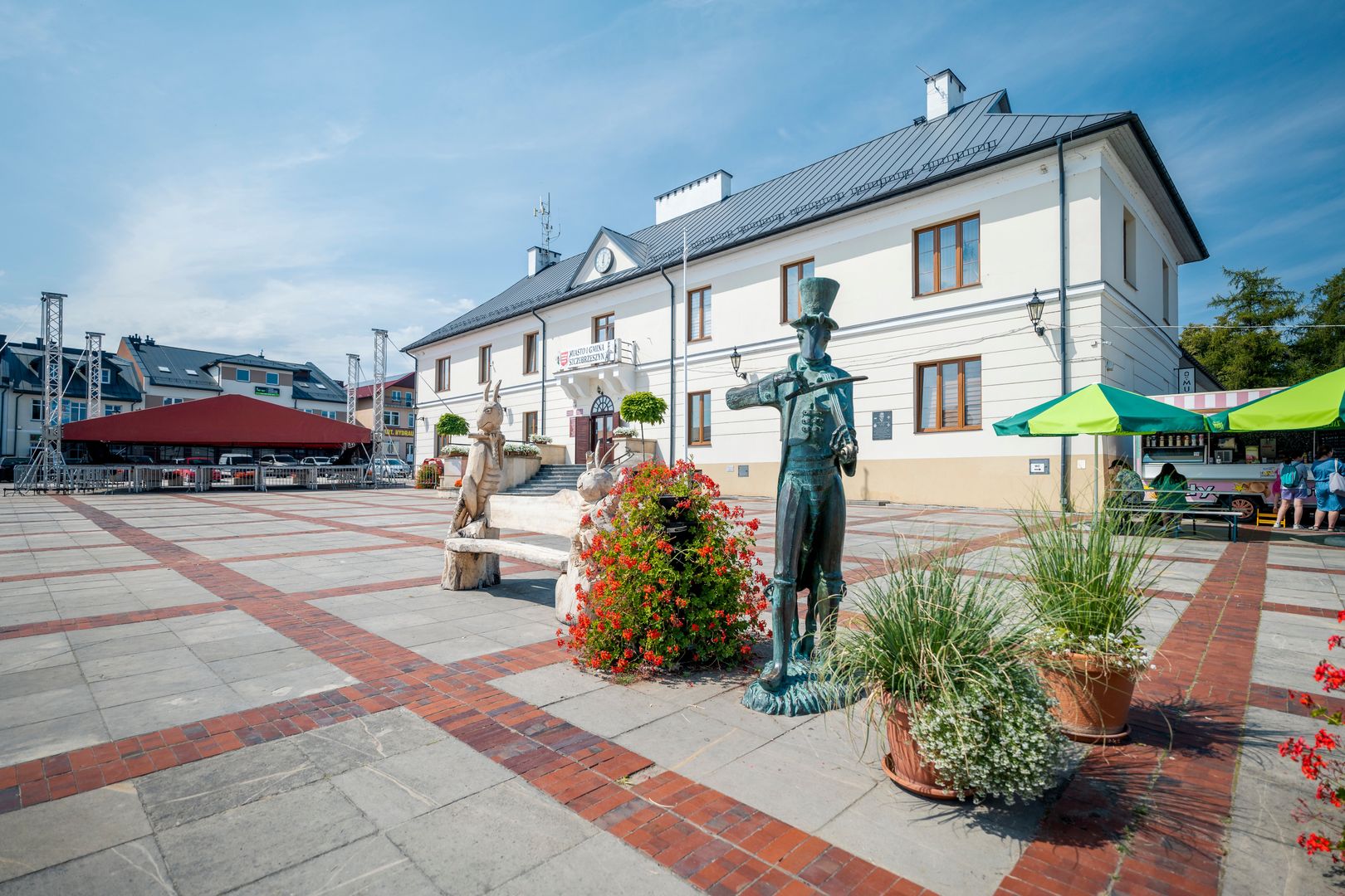 Rynek w Szczebrzeszynie
