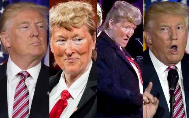 Meryl Streep przebrała się za... Donalda Trumpa! POZNAJECIE?