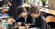 Dzień otwarty 2026 w Zespole Szkół nr 2 w Wieluniu. Uczniowie z "Długosza" prezentowali młodszym kolegom możliwości szkoły