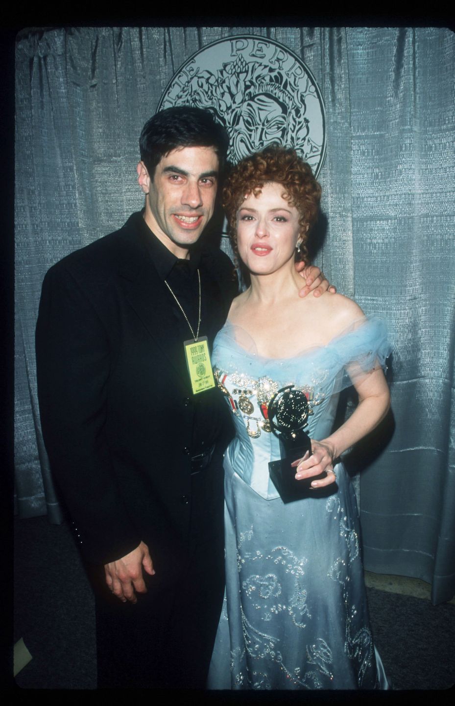 Bernadette Peters z mężem 
