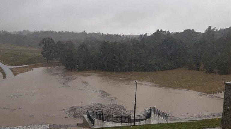 Awaria zbiornika Krosnowice