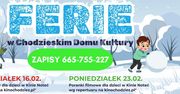 Ferie zimowe w Chodzieży: kino, warsztaty i bal karnawałowy