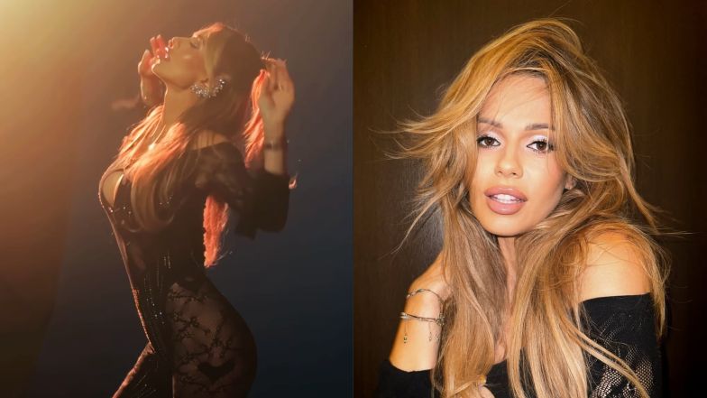 Doda wygina się w prześwitującym stroju na planie spotu. "Jest ogień" (ZDJĘCIA)