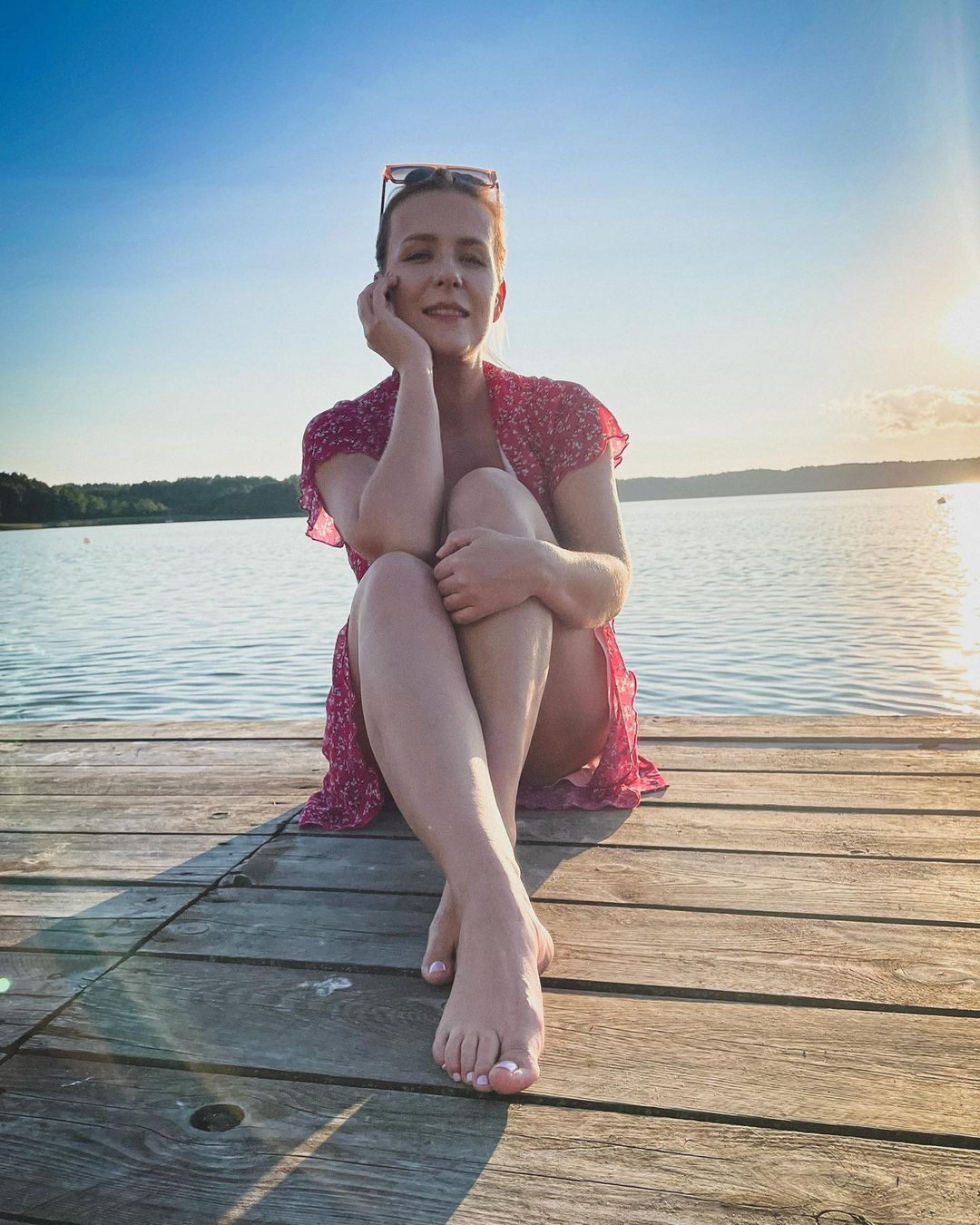 Aneta Zając chwali się opalenizną i odchudzoną sylwetką w basenie 