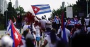 Demonstracje Kubańczyków w Stanach Zjednoczonych. Reporter TVN przegoniony