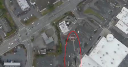 Kawa z McDonald’s wysoko nad ziemią w koszyku. To improwizowany odbiór dronem w USA