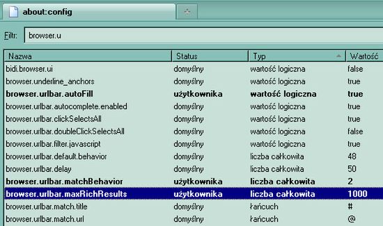 Pasek adresu Firefoxa znów taki jak lubisz 4