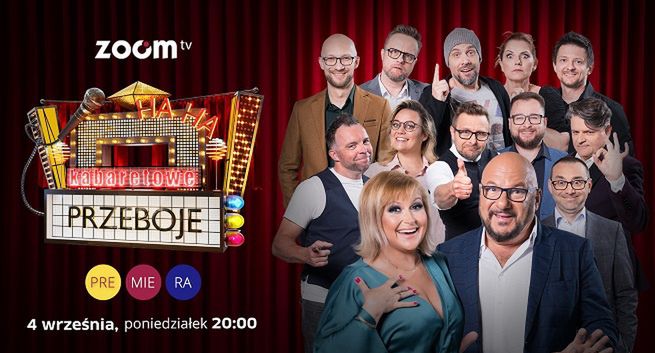 Katarzyna Skrzynecka i Piotr Gąsowski wracają do telewizji. Poprowadzą „Kabaretowe przeboje” w Zoom TV