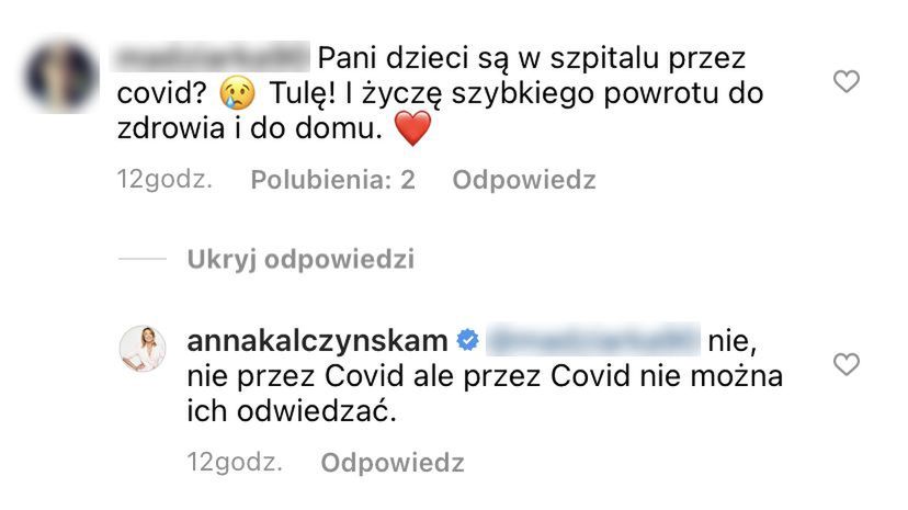 Dzieci Anny Kalczyńskiej trafiły do szpitala