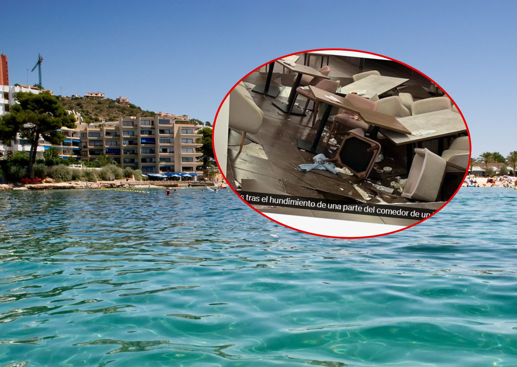 Horror na europejskiej wyspie. Zawaliła się podłoga w restauracji hotelowej