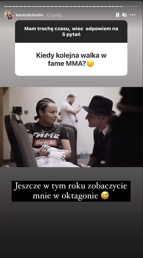 Kamiszka wraca do FAME MMA 