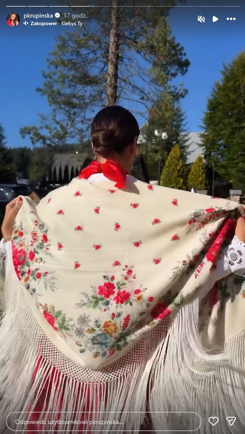 Paulina Krupińska pokazała góralskie wesele