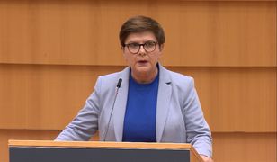 Szydło przemówiła, wrzawa w PE. "Nawołują do rebelii w Polsce"