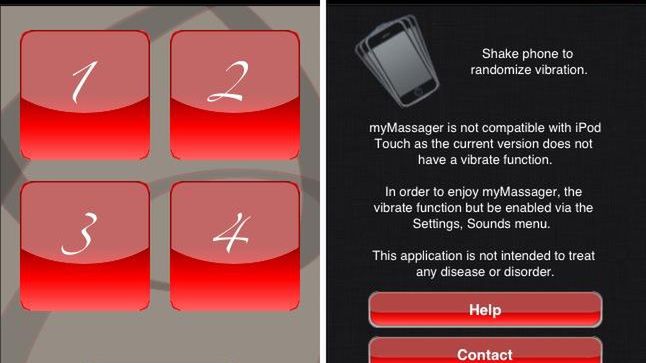 iPhone Twoim osobistym masażystą 1