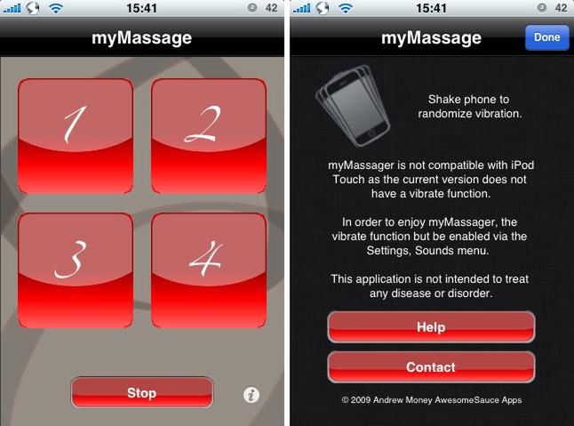 iPhone Twoim osobistym masażystą