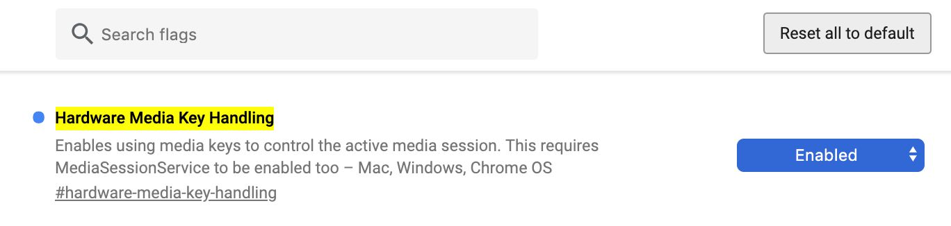 Flaga odpowiedzialna za przechwytywanie klawiszy multimedialnych