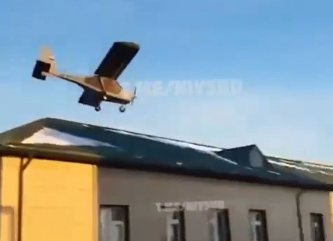 Ukrainian drones hit Grozny: Modified A-22 aircraft in play