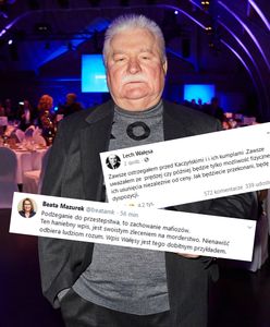 "Jest zleceniem na morderstwo". Mazurek ostro o wpisie Wałęsy