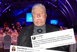 "Jest zleceniem na morderstwo". Mazurek ostro o wpisie Wałęsy