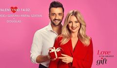 Barbara Kurdej-Szatan i Rafał Szatan promują na walentynki Douglas