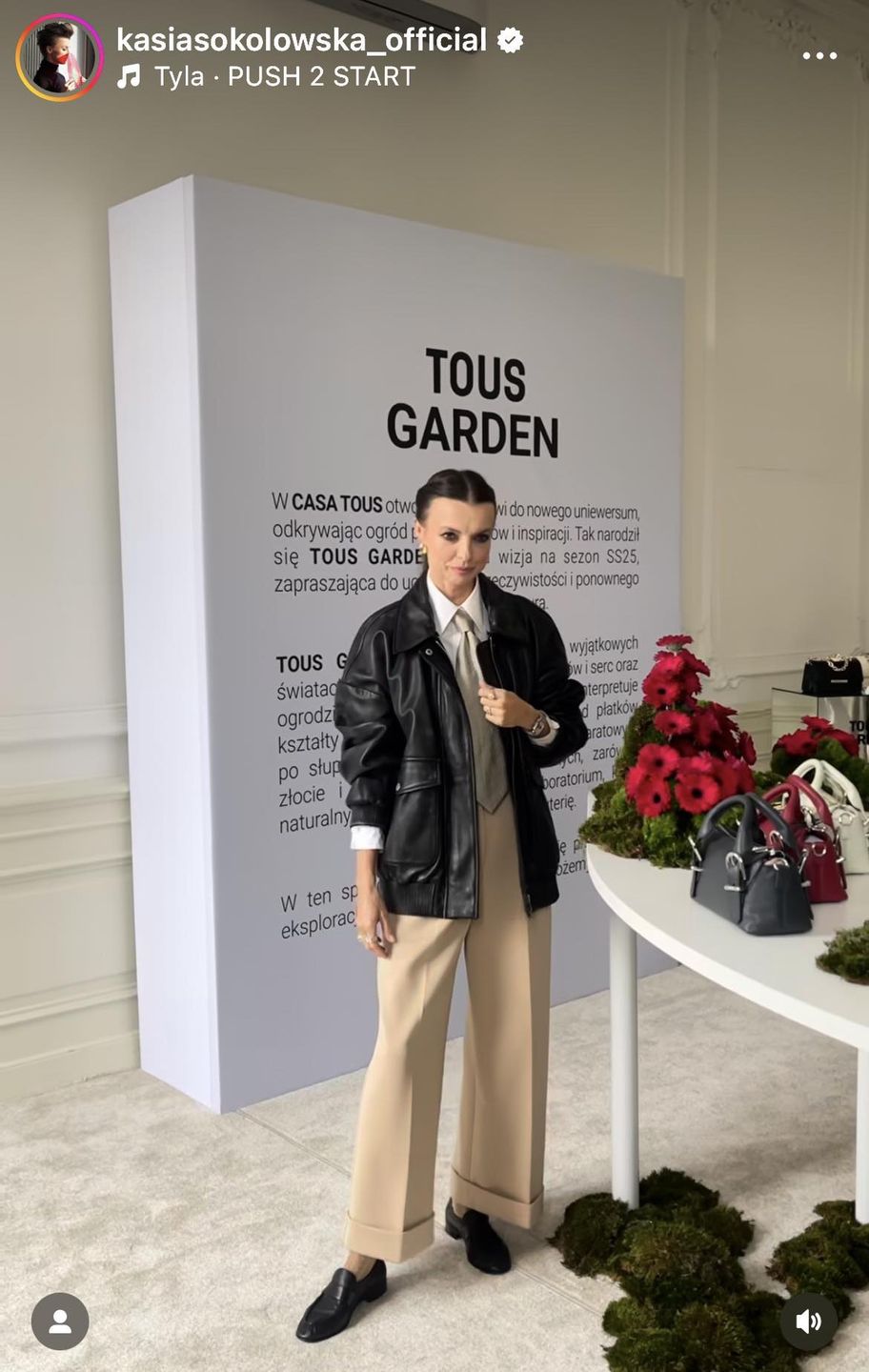 Katarzyna Sokołowska efektownie podkręciła elegancką stylizację 