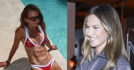 Strzaskana na mahoń Anna Lewandowska smaży zabójcze mięśnie brzucha nad basenem: "Drogie lato, jestem gotowa" (FOTO)