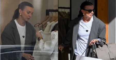 Obładowana torbami Katarzyna Sokołowska buszuje po luksusowym butiku. Stylowa jak zawsze? (ZDJĘCIA)