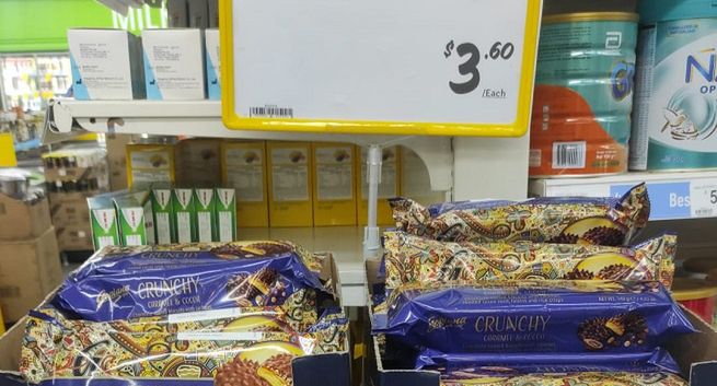 Słodycze Colian w Singapurze na Święta Bożego Narodzenia