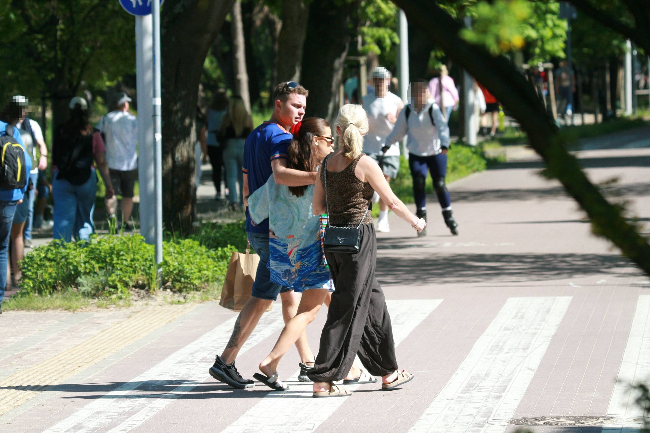 Adam Zdrójkowski i Julia Wieniawa 