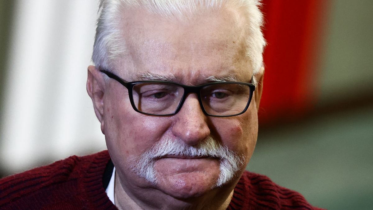WARSAW, POLAND - DECEMBER 11: Former President Lech Walesa attends the Parliament session in Warsaw, Poland on December 11, 2023. Polish President Andrzej Duda entrusted the formation of the government to the current Prime Minister Mateusz Morawiecki but his motion for a vote of confidence is expected to be rejected due to the lack of a majority. The majority of Parliament is planning to vote for Donald Tusk as the new Prime Minister later today. (Photo by Jakub Porzycki/Anadolu via Getty Images)