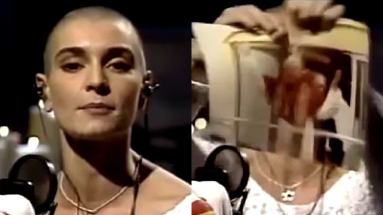 Sinead O'Connor podarła zdjęcie Jana Pawła II