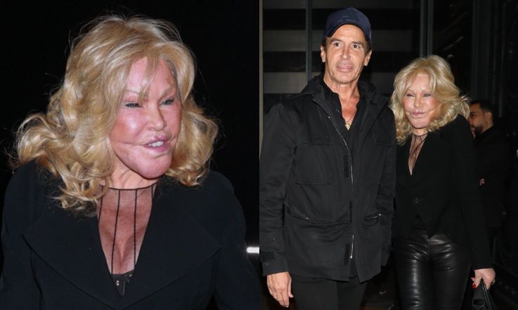 Jocelyn Wildenstein na randce z narzeczonym