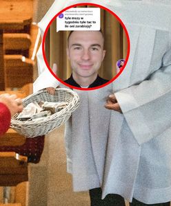 Ile kościół zarabia z tacy? Znany ksiądz tłumaczy