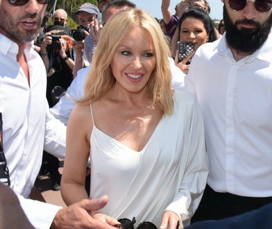 Kylie Minogue pojawiła się w Cannes. Zaprezentowała dwie, zupełnie różne stylizacje