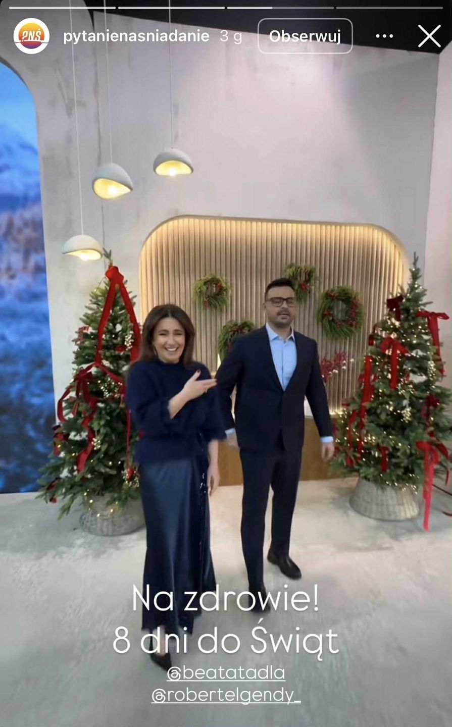 Beata Tadla zaprezentowała się w "slip dress" 