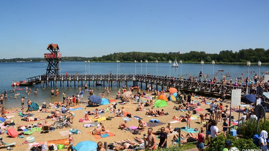 Śląskie. Oficjalnie ruszył sezon kąpielowy nad Pogorią I i III w Dąbrowie Górniczej. 