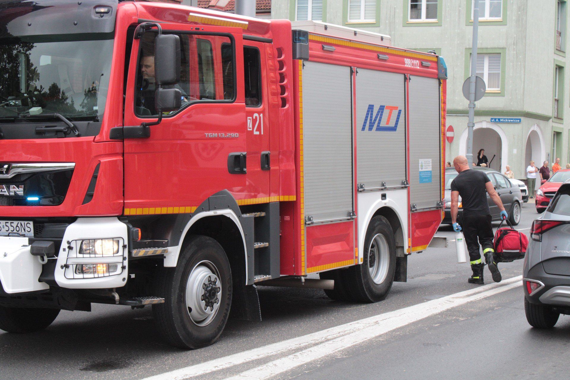 AKCJA RATUNKOWA W MIEŚCIE
